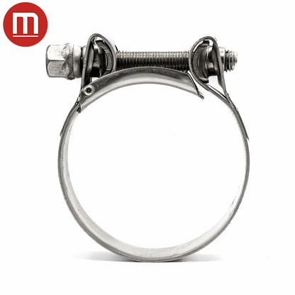 Heavy Duty Hose Clamp SUPRA 304 Stainless Steel Bolt & Barrel Clamp 11/16-3/4in (17-19mm) - HCL Clamping USA - Image 2