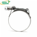 Ideal Tridon T-Bolt Hose Clamp 3/4" 301SS 4,1/2"-4,13/16" - HCL Clamping USA- TRI-30020-TB-450