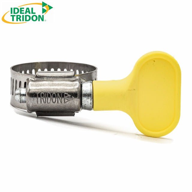 Ideal Tridon Worm Gear Hose Clamp with Turn-Key Wing – 300SS Stainless Steel 5/16-5/8in (8-16mm) - HCL Clamping USA - Image 2