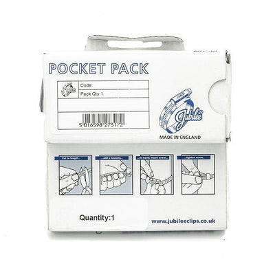 Jubilee Multiband Pocket Pack 11mm - ZP Steel - HCL Clamping USA- JUB-MB-PP-W1