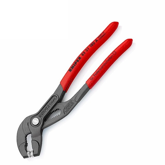 KNIPEX Spring Hose Clamp Pliers - Length 180 mm Range 50 mm - HCL Clamping USA- MT-KX-SC-180