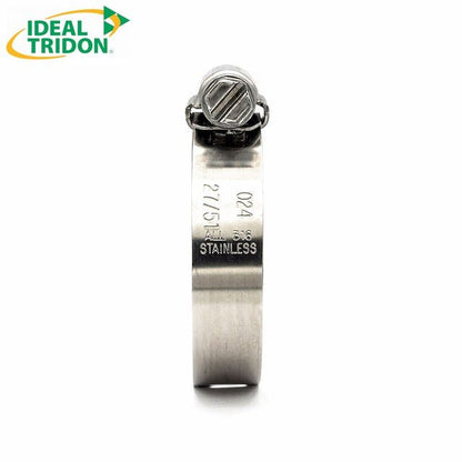 1/2" Perforated Ideal Tridon Hy-Gear 67-6 Worm Gear Hose Clamp: Full 316SS Marine-Grade