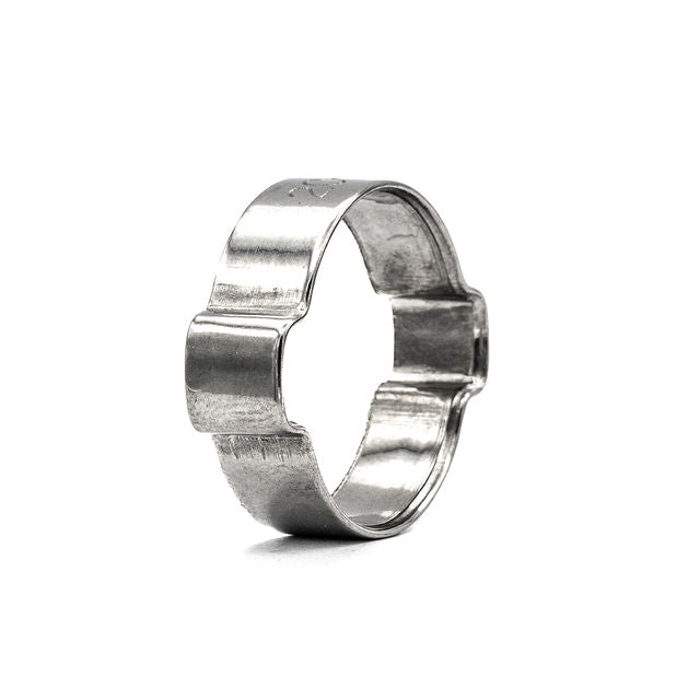 Double Ear Hose Clamp - 9-11mm - 304 Stainless Steel - HCL Clamping USA- DEC-9-W4