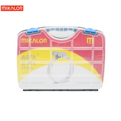 Mikalor ASFA-S Worm Drive Assortment Box | AISI 304 W4 | 73pcs 3503251 - HCL Clamping USA - Image 4