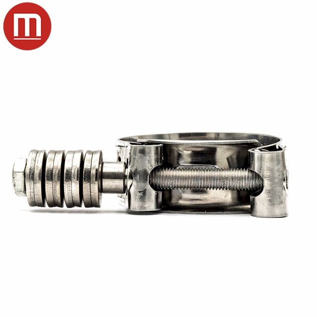 Mikalor Heavy Duty Hose Clamp SUPRA with Constant Tension - 430 Stainless Steel Band 11/16−3/4in (17-19mm) - HCL Clamping USA - Image 2