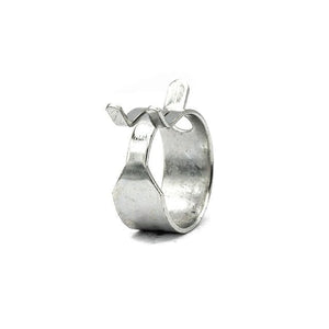 Mikalor Light Duty Spring Band Steel Hose Clamp / Clip - Silver