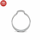 Mikalor Single Ear Clamp - Zinc Plated Steel - 8-10mm - HCL Clamping USA- SEC-8-W1