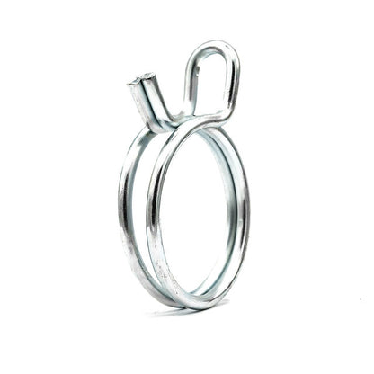 Mollfam Double Wire Spring Hose Clamp - Galvanised Steel for Secure Connections 7/32-1/4in (5.7-6.4mm) - HCL Clamping USA - Image 1