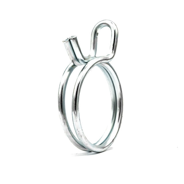 Mollfam Double Wire Spring Hose Clamp - Galvanised Steel for Secure Connections 7/32-1/4in (5.7-6.4mm) - HCL Clamping USA - Image 1