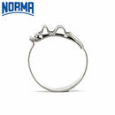Norma Cobra Spring Hose Clip - Dia 11.0-12.0mm - W4 304SS - HCL Clamping USA- COBRA-10.5-W4