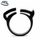 Plastic Hose Clamp - Herbie Clip - 87.8-94.6mm - Black - PA66 - HCL Clamping USA- HC-91-PA66-BK