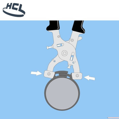 Plastic Hose Clamp - Herbie Clip Fitting Tool - HCL Clamping USA- MT-HC-VFT-01
