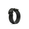 Plastic Hose Clip - Ezyclik - 45.5mm Black - PA66 - HCL Clamping USA- EZY-P-45.5-PA66-BK