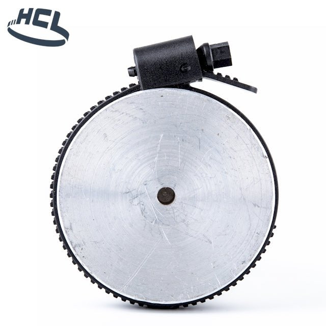 1/2" Ezyclamp PA66 Plastic Worm Drive Hex Screw Hose Clamp -  Black Polymer