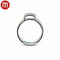 Single Ear Hose Clamp - 10-11.5mm - Zinc Plated - Inner Ring - HCL Clamping USA- SEC-IR-10.0-W1