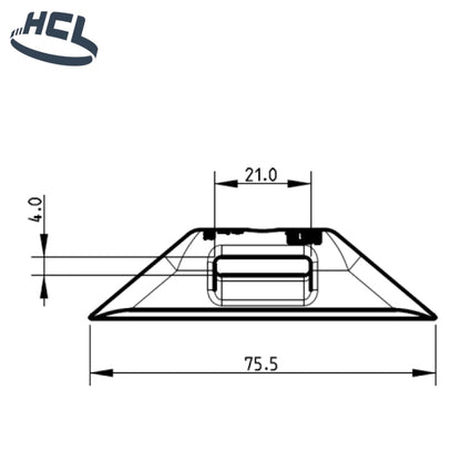 Smart Protector 100 Series - Cable Holders & Protectors (PPS, PK, PA66, PA12 Polymer Options) 100 - PPS - HCL Clamping USA - Image 2