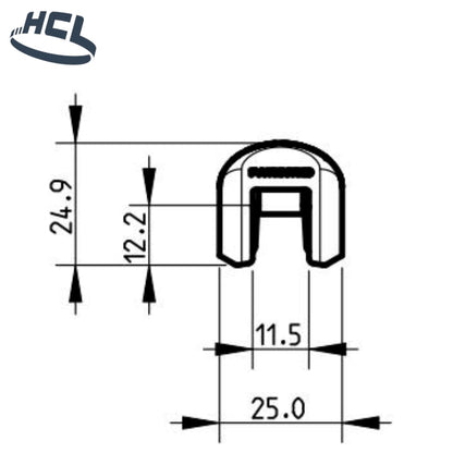 Smart Protector 200 Series - Cable Holders & Protectors (PPS, PK, PA66, PA12 Polymer Options) 200 - PPS - HCL Clamping USA - Image 3