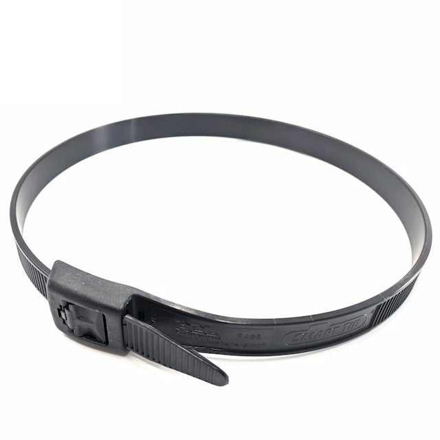 Heavy Duty Plastic Cable Tie - 20mm Smart Tie - Length 750mm (30inch) - PA12 - HCL Clamping USA- ST-20PA12-750
