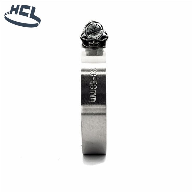 Worm Gear Hose Clamp - 301SS/ZP Dia: 1.81-2.76" / 46-70mm - CLEARANCE - HCL Clamping USA- WD-PERF-13-70-W2