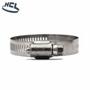 Worm Gear Hose Clamp - 304SS Dia: 1.81-2.76" / 46-70mm - CLEARANCE - HCL Clamping USA- WD-PERF-13-70-W4