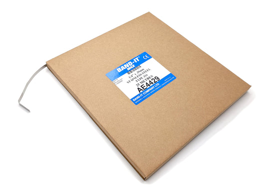 Band-It 316 Marine Grade Stainless Steel Strapping - High Corrosion Resistant Banding 1/4in / 82ft Reel - HCL Clamping USA - Image 1