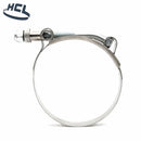 HCL T-Bolt Hose Clamp 304SS - 19mm-3/4" - Dia 46-52mm